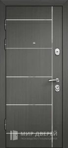 Входная дверь серый антрацит №4 внутренняя - фото