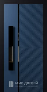 Входная дверь с электронным замком для квартиры №7 внешняя - фото