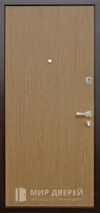 Входная дверь с ламинатом №74 внутренняя - фото