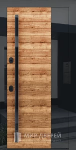 Входная дверь с длинной ручкой №30 внешняя - фото