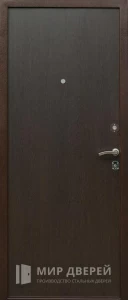 Входная дверь от производителя эконом №1 внутренняя - фото