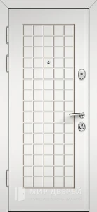 Трехконтурная входная дверь №17 внутренняя - фото