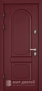 Дверь входная в дом из бруса №7 внутренняя - фото