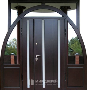 Стальная премиальная дверь в гостиницу №42 внешняя - фото