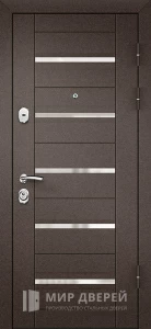 Современная металлическая входная дверь №29 внешняя - фото