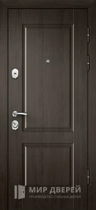 Железная дверь современная для деревянного дома №8 внешняя - фото