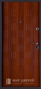 Входная уличная дверь с МДФ №305 внутренняя - фото