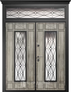 Входная дверь на широкий проем №13 внешняя - фото