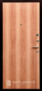 Дверь металлическая входная эконом Россия №14 внутренняя - фото