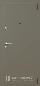 Теплая входная дверь в частный дом №5 внешняя - фото