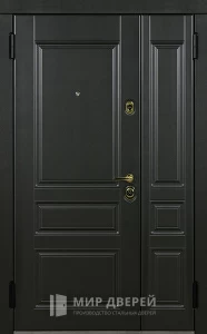 Дверь металлическая двупольная утепленная №12 внутренняя - фото