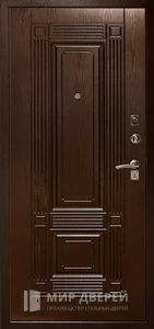 Дверь металическая входная в квартиру с порошком снаружи №8 внутренняя - фото