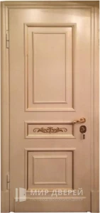Трехконтурная входная дверь №19 внутренняя - фото