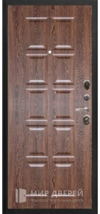 Входная дверь в загородный дом МДФ №380 внутренняя - фото