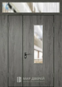 Подъездная дверь в МКД №3 внешняя - фото