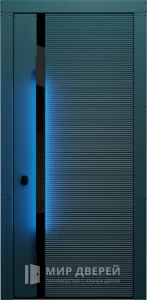 Металлическая дверь с терморазрывом для загородного дома №22 внешняя - фото