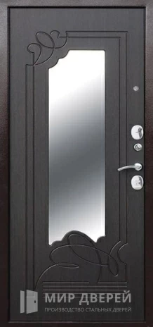 Фото 2 «Входная квартирная дверь с зеркалом №54»
