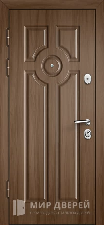 Фото 2 «Входная дверь в загородный дом с фрезерованными панелями №91»