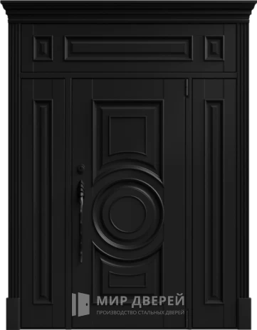 Фото «Чёрная матовая дверь по эксклюзивному проекту от дизайнера №17»